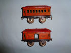 50-51 Ives Prewar Gauge Cars Express Mail Baggage Car Passenger