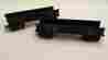 51170 Marx 2 Black Erie Open Ended Gondola Cars See Pics