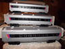 O-027 5613 14 15 Lionel Gauge Njt Set Of Streamlined Passenger Cars