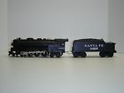 6-18697 Locomotive Lionel Hudson Fe Santa 4-6-4 Steam Jr.