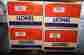6-19075-76-77-78 Lionel Mazzone Caruso Raphael Cowen Passenger Cars Nib Lot