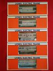 6-19100 101 103 104 105 Lionel O Amtrak 5-car Passenger