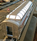 6-19105 Passenger Lionel Aluminum Full Dome Gauge Viista 1989 Amtrak Car -