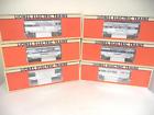 6-19109-10-11-12-13 38 Lionel Santa Fe Car Aluminum Passenger Set