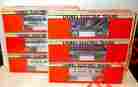 6-19122-27 Lionel 6 California Zephyr Aluminum Passenger Cars Mint 6-19122-27 Lionel 6 California Zephyr Aluminum Passenger Cars Mint