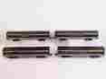 6-19145 Lionel O Scale Chesapeake And Ohio C 4 Car Aluminum Passenger Set 6 7