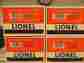 6-19165 Lionel Aluminum Lines 4-car Set
