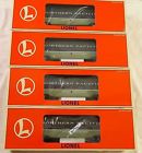 6-19170 6-19166 4 Car Lionel Dome Aluminum Vista Pacific Northern Passenger Set-mib