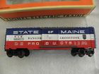 6-19273 Boxcar Lionel Original Box Excellent State Maine Scale
