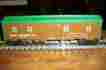 6-29615 Lionel O Gauge Great Western Bunk Car Gwrr 1619 Lincoln Logs
