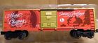 6-81316 Lionel Christmas Personalized Message Boxcar Brand New In 023922813169