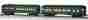6-81763 Lionel O Pullman Madison Coach Diner Car 2-pack 023922817631