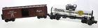 6-1667 6-9154 Plated Northwestern Borden Car Tank Chicago Box Lionel