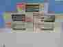 6-9576 Lionel Thru 9580 Burlington Aluminum 5 Car Passenger Set