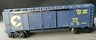 6-9747 Lionel Chessie Double Door Boxcar Open Doors