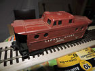 6427-3 6427-1 Lionel Vintage 50s O Scale Port Hole Caboose Brown Rail Illuminated