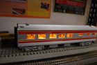 7-134 Mth Lot Gauge Santa Fe Passenger Car Lighted No Box 7-134 Mth Lot Gauge Santa Fe Passenger Car Lighted No Box