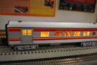 7-135 Mth Lot Gauge Santa Fe Passenger Car Lighted No Box 7-135 Mth Lot Gauge Santa Fe Passenger Car Lighted No Box