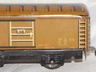 90171 Marx Factory Error Tinplate Brown Bessemer Le Boxcar Missing Graphics