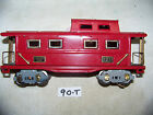 90t.prewar 3211 American Flyer Lighted Caboose Was Restored.has Brass Tags