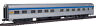 910-30109 Walthers Mainline Budd Sleeper Ready To Run Via 616374119431
