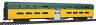 920-16506 Walthers Proto Ho Scale Coach Lighted Chicago North 616374175086