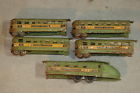 1322rt 9962 9954 American Flyer Pre War Set Articulated Illinois Central Train