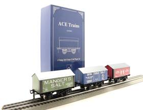 6-sv3 Ace Trains G/6-sv3 London O Salt Wagon Set No. 3 C-9 Nib