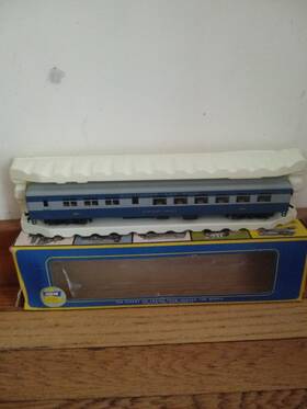 1064 Ahm 6313 New In Box Ho Scale Baltimore And Ohio Diner Passenger Car #1064