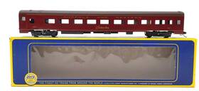6404-20 Ahm Ho Scale N. And W. 1930 Coach Passenger Car #1727 Ex/box