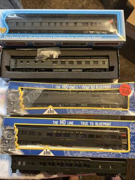 Ahm/rivarossi 022899891446 Ho Scale Passenger Car Lot 5