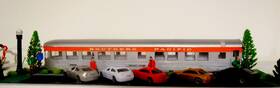 07426 Ahm/rivarossi Ho Scale Passenger Car Roadside Drive-in Diner