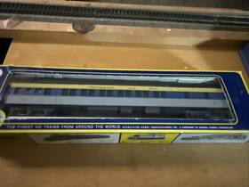 6201-0 Ahm/rivarossi Ho Scale 1920 Pullman Passenger Car Chesapeake And Ohio #121 Nos