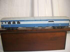 6203-b Ahm/rivarossi #6203-b Baltimore And Ohio Combo Car Used No Box