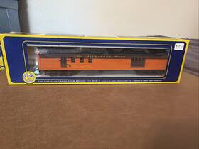 6206-m Ahm/rivarossi / Ho Scale Milwaukee Road #412 1920 Baggage Rpo Car