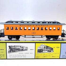6230-b Ahm/rivarossi Ho Scale W&a Oldtime Coach #25