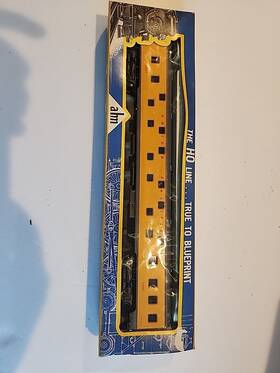 6284-u Ahm/rivarossi #6284 Ho Duplex Sleeper Car-union Pacific #2097 With Metal Wheels-ec