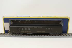 6336-32 Ahm/rivarossi Ho Baggage Po Passenger Car Baltimore And Ohio 742 Green