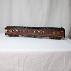 6371 Ahm/rivarossi Ho Lighted Pennsylvania Observation Passenger Car With Interior