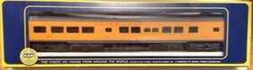 1930 Ahm/rivarossi 6431 Italy Ho Scale/gauge Up 9053 85 Yellow Obs Car With Box