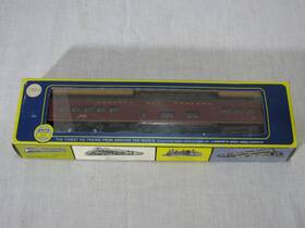 6505-20 Ahm/rivarossi Vtg Ho Scale 85ft Vista Dome Coach Norfolk And Western 1611 Box