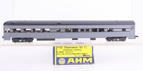 6542-18 Ahm / Rivarossi Ho New York Central Streamline Observation Manhattan Island With Lights