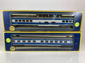 6559-31 Ahm/rivarossi Colorado Eagle Vista Dome And Sleeper Cars 85ft Ho Scale
