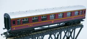 R4388 Airfix Hornby Oo Scale Lms 4183 Composite Passenger Coach A British Not Boxed
