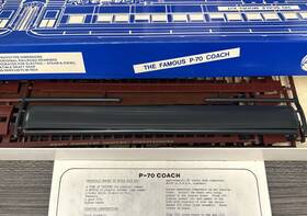 0117-101104 Alco Eastern Car Works Ho Scale P-70 Coach Kit 117-101104 Pennsylvania Reading