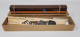 Bo-15 American Beauty Lines Line Illinois Central 85ft Mail Baggage Car Kit