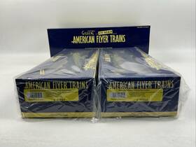 6-47906 American Flyer 023922479068 S Gauge Delaware Hudson Streamliner Combo Full Vista 2pk