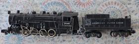 21145 American Flyer Gilbert 0-8-0 Nkp Switcher Locomotive &tender 1958 Serviced