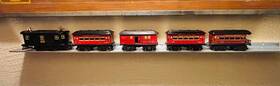 1206 American Flyer 3011 1103 1306 1205 1920s 1930s Prewar Locomotive With Correct 4 Car Set