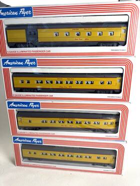 4-48904 American Flyer Lot 4 48904/05/07 Union Pacific Passenger Cars New In Boxes